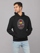 Perfect Outfit Plaid Monocle Graphic Men's Hoodie