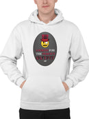 Perfect Outfit Plaid Monocle Graphic Men's Hoodie