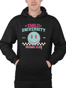 Emoji University Drama Club - Retro Smile Emoji Men's Hoodie