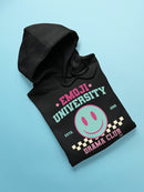 Emoji University Drama Club - Retro Smile Emoji Men's Hoodie