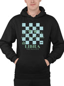 Balanced Perspective - Libra Themed Graphic Men's Hoodie