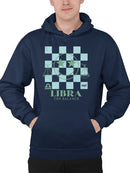 Balanced Perspective - Libra Themed Graphic Men's Hoodie