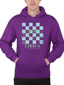 Balanced Perspective - Libra Themed Graphic Men's Hoodie