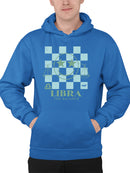 Balanced Perspective - Libra Themed Graphic Men's Hoodie