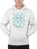 Balanced Perspective - Libra Themed Graphic Men's Hoodie