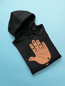 Astro Palmistry - Zodiac Hand Emoji Art Design Men's Hoodie