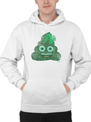 Lucky Clover - Emoji Poo Graphic Men's Hoodie