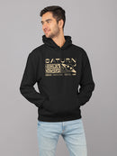 Saturn Vibes - Cosmic Planet Emoji Design Men's Hoodie