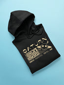 Saturn Vibes - Cosmic Planet Emoji Design Men's Hoodie