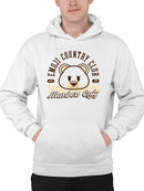 Emoji Country Club - Bear Emoji Members Graphic Men's Hoodie