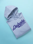 Debate Team Champion - Winning Words Graphic Men's Hoodie