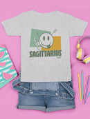 Sagittarius Archer Emoji - Retro Zodiac Graphic Youth's T-shirt