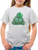Lucky Clover - Emoji Poo Graphic Youth's T-shirt