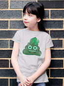 Lucky Clover - Emoji Poo Graphic Youth's T-shirt