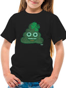 Lucky Clover - Emoji Poo Graphic Youth's T-shirt