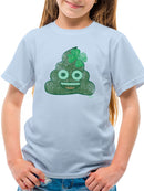 Lucky Clover - Emoji Poo Graphic Youth's T-shirt