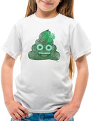 Lucky Clover - Emoji Poo Graphic Youth's T-shirt