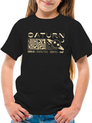 Saturn Vibes - Cosmic Planet Emoji Design Youth's T-shirt