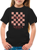 Aries Ram Emblem - Zodiac Art Design Youth's T-shirt