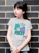 Pisces Zodiac Graphic - Twin Fish Retro Art Design Youth's T-shirt