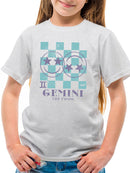 Gemini Twins Emoji  - Zodiac Art Design Youth's T-shirt