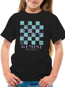Gemini Twins Emoji  - Zodiac Art Design Youth's T-shirt