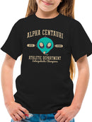 Alpha Centauri Athletics - Alien Sports Emoji Graphic Youth's T-shirt