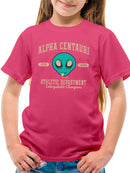 Alpha Centauri Athletics - Alien Sports Emoji Graphic Youth's T-shirt