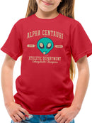 Alpha Centauri Athletics - Alien Sports Emoji Graphic Youth's T-shirt