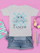 Cancer Zodiac - Emoji Crab Graphic Youth's T-shirt