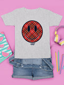 Plaid Smile - Trendy Checkered Emoji Design Youth's T-shirt