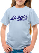Debate Team Champion - Winning Words Graphic Youth's T-shirt