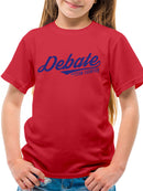 Debate Team Champion - Winning Words Graphic Youth's T-shirt