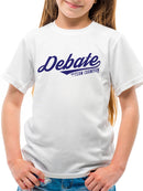 Debate Team Champion - Winning Words Graphic Youth's T-shirt