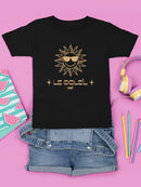 Le Soleil Radiance - Vintage Sun Emoji Graphic Youth's T-shirt