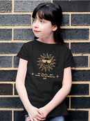Le Soleil Radiance - Vintage Sun Emoji Graphic Youth's T-shirt