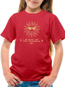 Le Soleil Radiance - Vintage Sun Emoji Graphic Youth's T-shirt