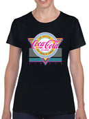 Officially Licensed Coca-Cola Summer Classic Retro Design Women's T-shirt