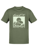 Officially Licensed Coca-Cola Catch the Wave 1986 Coke Graphic  Women's T-shirt
