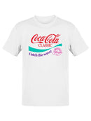 Officially Licensed Coca-Cola Classic Catch the Wave Retro Women's T-shirt