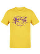 Officially Licensed Coca-Cola Enjoy Sunset Highway Travel Graphic Women's T-shirt