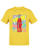 Officially Licensed Coca-Cola Always Cool Bottle Retro 90s Graphic  Women's T-shirt