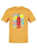Officially Licensed Coca-Cola Always Cool Bottle Retro 90s Graphic  Women's T-shirt