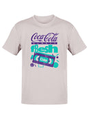 Officially Licensed Coca-Cola Fresh Coke Retro VHS 90s Vintage  Women's T-shirt