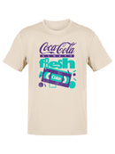 Officially Licensed Coca-Cola Fresh Coke Retro VHS 90s Vintage  Women's T-shirt