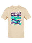 Officially Licensed Coca-Cola Fresh Coke Retro VHS 90s Vintage  Women's T-shirt