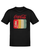 Officially Licensed Coca-Cola Vintage Cans Retro Pop Art Men's T-shirt