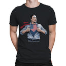 Elon Super Patriot Heroic American Flag Shirt Reveal Men's T-shirt