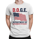 D.O.G.E. Department of Government Efficiency Parody Men's T-shirt