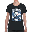 Built by Musk Elon Musk American Flag Sunglasses Meme Women's T-shirt